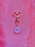 sweetest disposition keychain